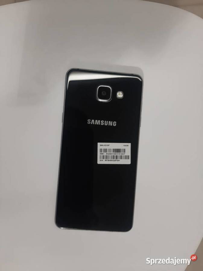SAMSUNG GALAXY A5 2016 SM A510F czarny stan Aleksandrów Łódzki