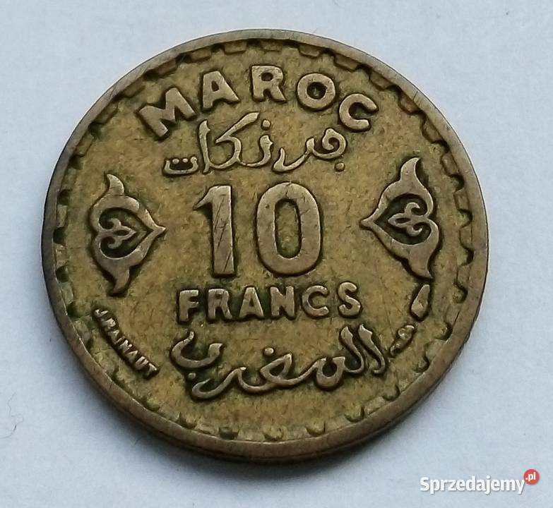 MAROKO10 FRANCS Numizmatyka Legionowo