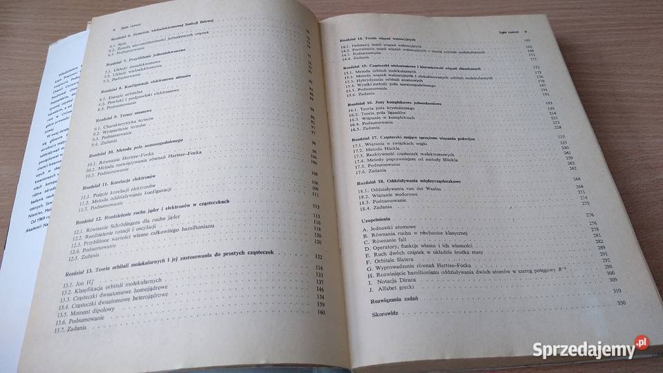 Chemia kwantowa Włodzimierz Kołos Biblioteka ISBN 8301072962