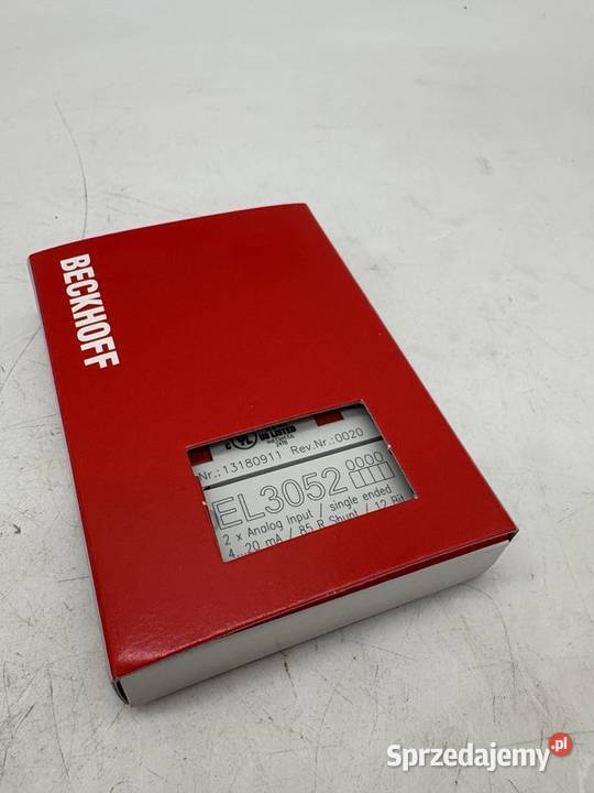 Beckhoff EL3052 2x Analog Input Warszawa