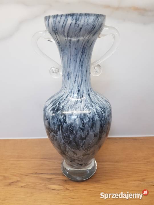 Wazon Opaline Florence Empoli Włochy Porcelana i szkło Golina
