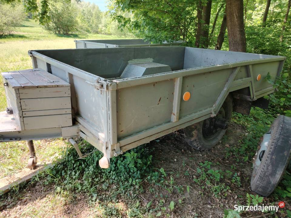 Przyczepa jednoosiowa zarejestrowana Jasło