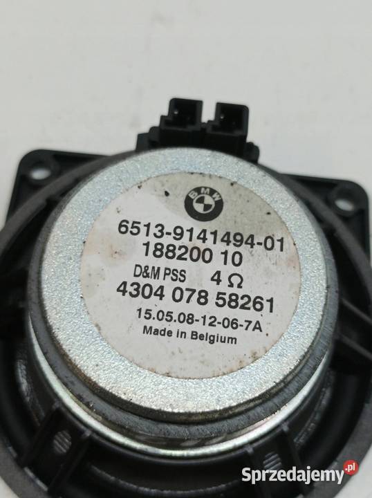 GŁOŚNIK KOMPLET 914149401 Bmw X5 II 20062013 E70