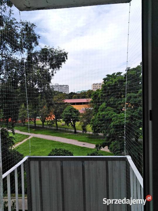 KOCIA SIATKA NA BALKON bezinwazyjny montaż mazowieckie Warszawa