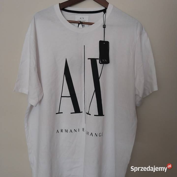 Armani Exchange XXL t shirt męski Nowy Tarnów
