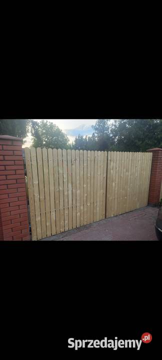 Sztachety drewniane świerkowe drewno Białystok
