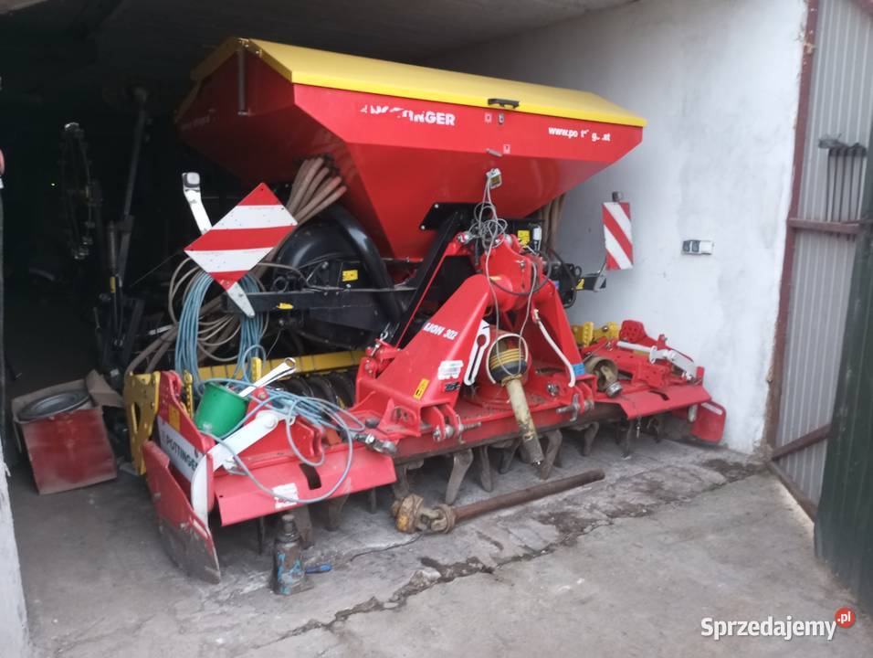Pottinger zestaw uprawowo siewny 3m lubelskie Oszczów-Kolonia