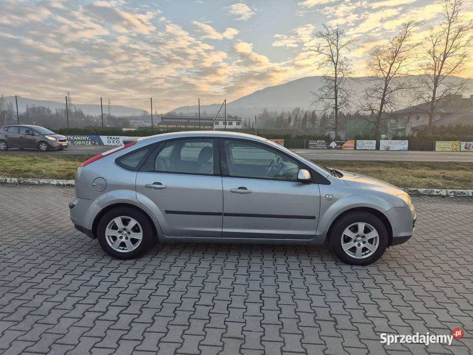 Ford Focus MK2 16 LPGGAZ 116 Bez korozji Zadbany srebrny Focus Bujaków