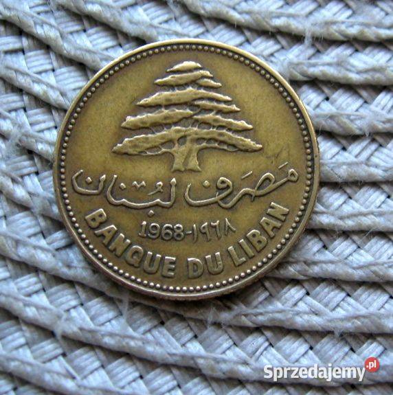 Liban 25 Piastrów 1968r Kalisz