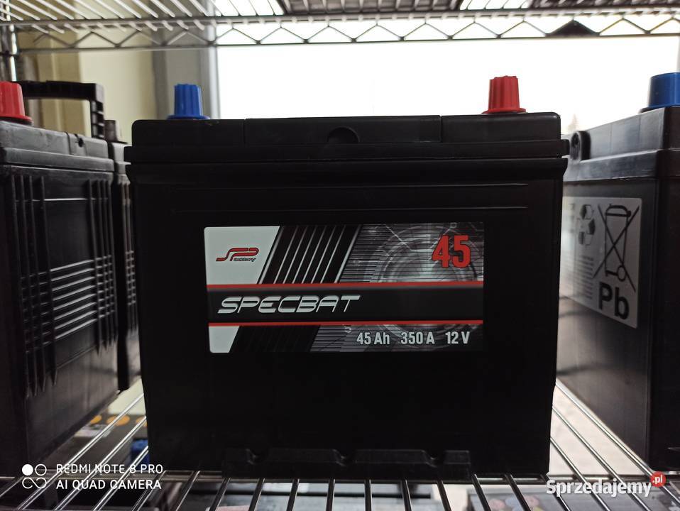 Akumulator SPECBAT 45Ah 330A EN Japan PRAWY PLUS podkarpackie Rzeszów