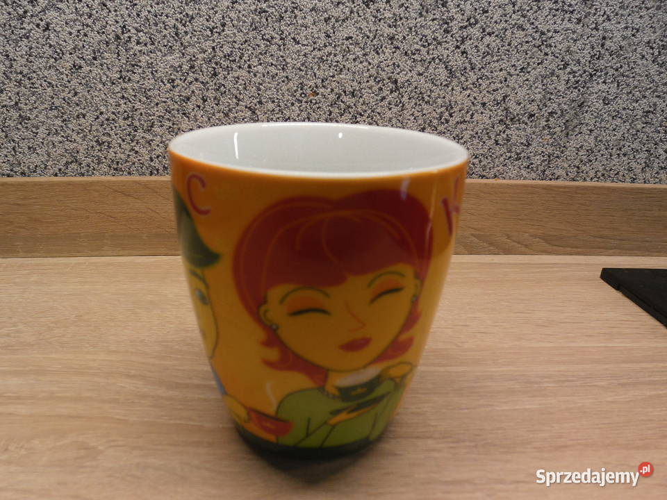Porcelanowy kubek bajkowy wielkopolskie Raszków sprzedam