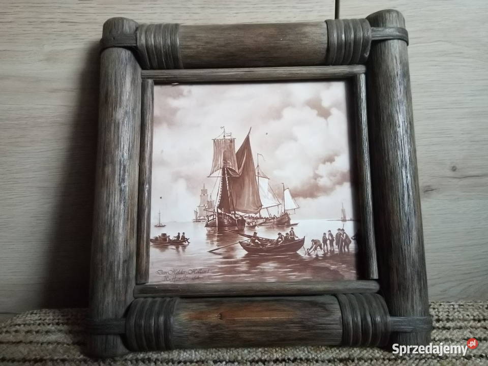 angielska zabytkowa płytka ceramiczna Dekoracje i ozdoby Zielona Łąka