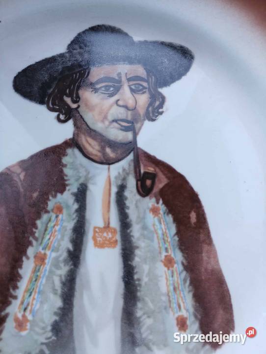 Patera talerz porcelana Heczko unikat góral z Sosnowiec