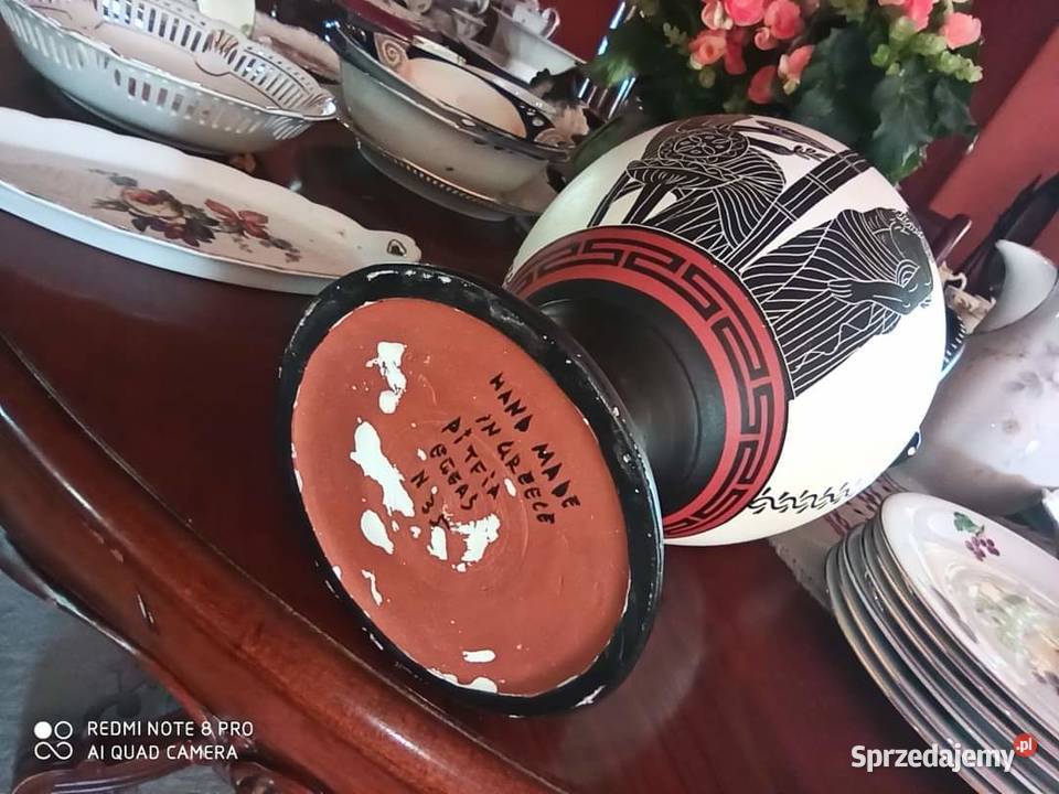 Amfora ręcznie zdobiona Made in Greece
Replika Gdańsk