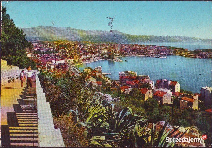 Kaet Pozdrowieniaz Splitu kas 1966 śląskie Gliwice sprzedam
