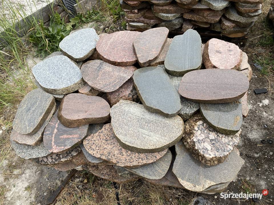 Kamień polny cięty PŁYTKI KOSTKA na taras Leszno