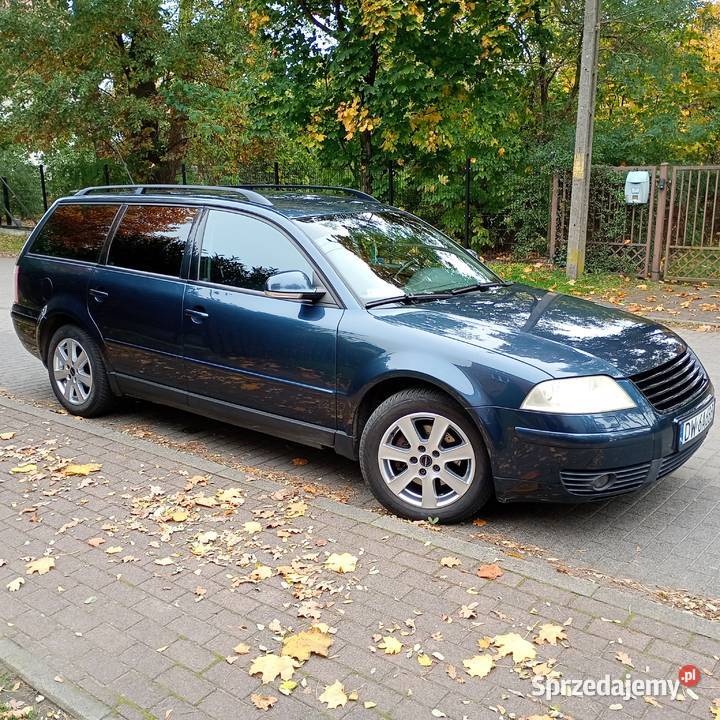VW Passat 19TDI 2004r zadbany i garażowany wspomaganie kierownicy Samochody osobowe dolnośląskie Mirków
