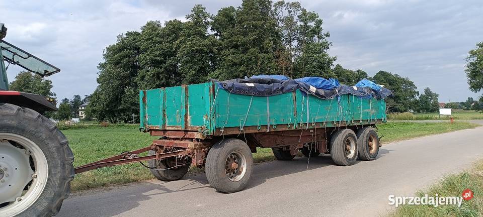 Przyczepa 3 osiowa wywrot 3 strony lubelskie Łuków