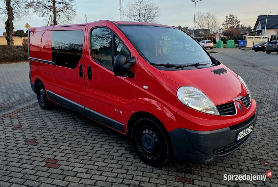 Renault Trafic 2008r 20diesel 6osobowy nieuszkodzony Niemodlin sprzedam