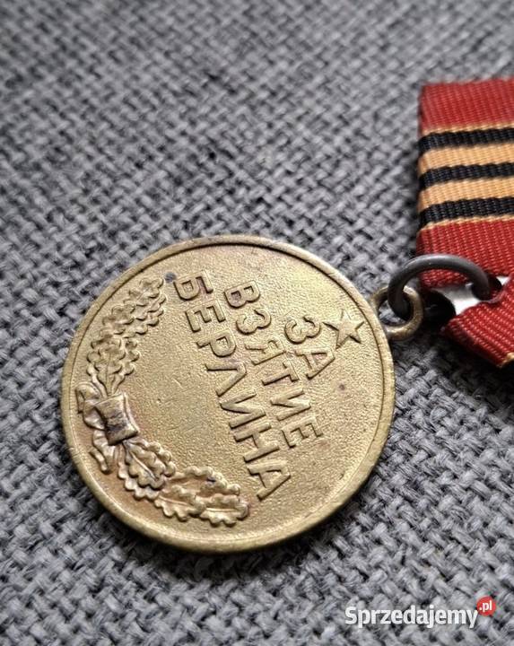 Medal ZSRR zdobycie Berlina wczesny Wejherowo sprzedam