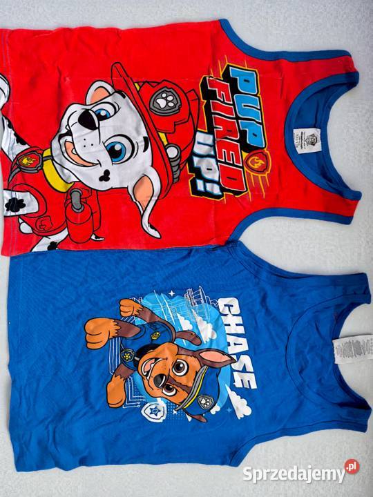 Nowe oryginalne koszulki psi patrol paw patrol Sosnowiec