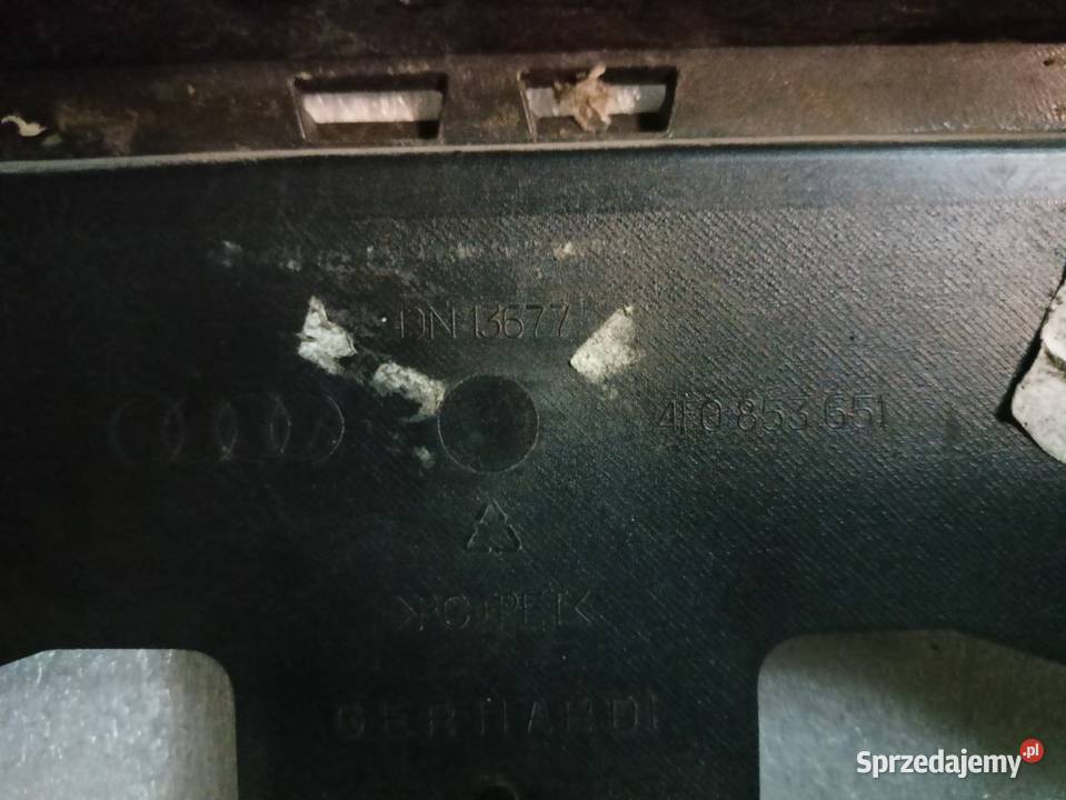 ATRAPA GRILL KRATKA AUDI A6 C6 4F0 853 651 listwy na zderzak Zduńska Wola sprzedam