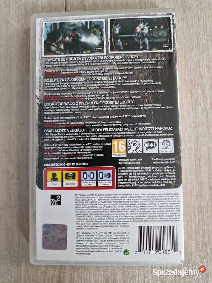 Resistance Retribution PSP Krapkowice