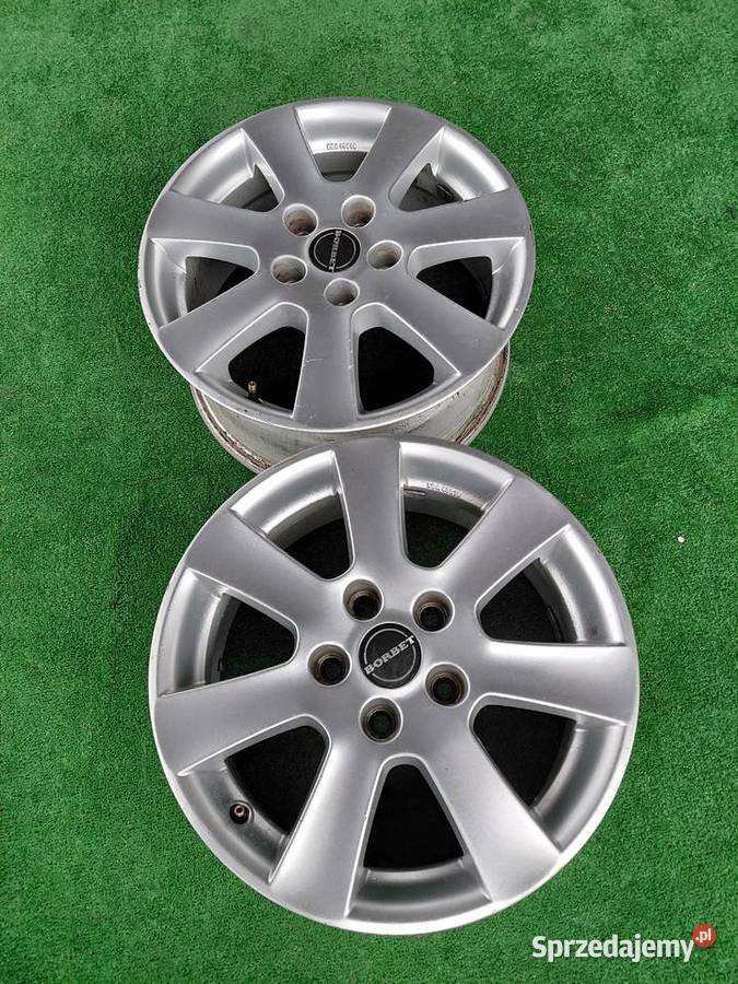 Alufelgi felgi Borbet 7J16 ET40 5x112 2 Motoryzacja Pożarki