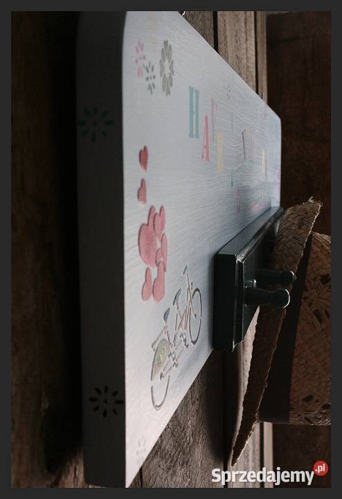 WIESZAK ręcznie robiony Witnica