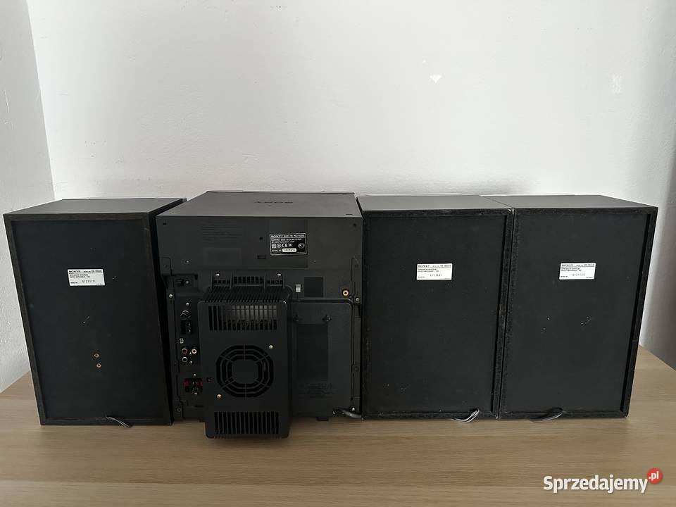 Wieża SONY MHC RG55S 21 stereo z akcesoriami Gołąb