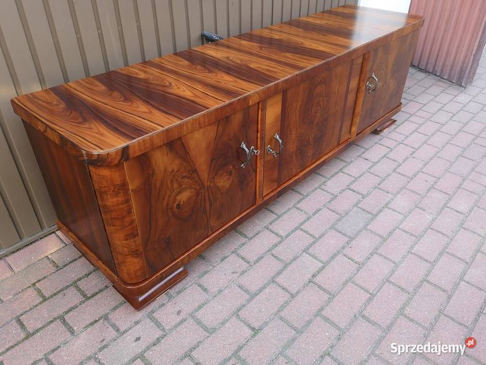 Komoda ARTDECO RTV Niska OrzechPalisander Stara Swarzędz