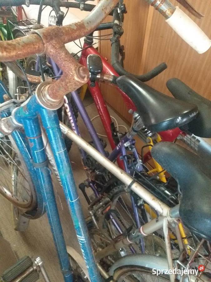 Sprzedam pakiet 8 rowerów Śrem
