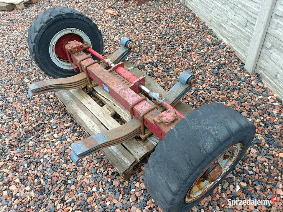 AUSTERAS Oś przednia skrętna kompletna Układ kierowniczy i oś przednia Części i osprzęt rolniczy Racibórz