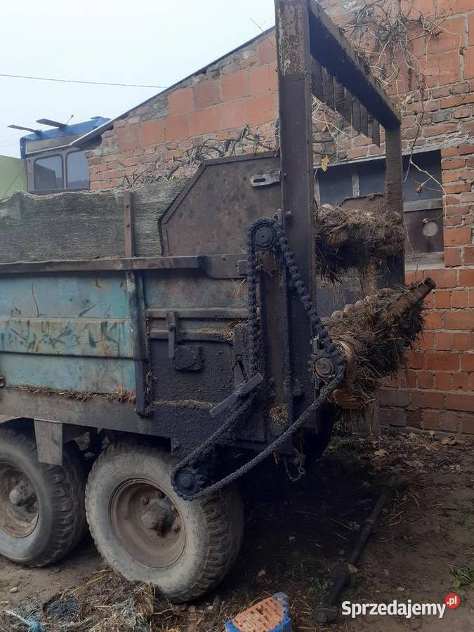 Rozrzutnik obornika tandem nieuszkodzony Bukówiec Górny