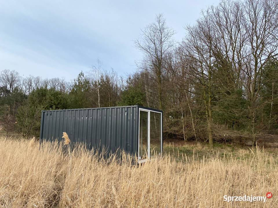 KONTENER MORSKI 20 DV Z WITRYNAMI KONTENER