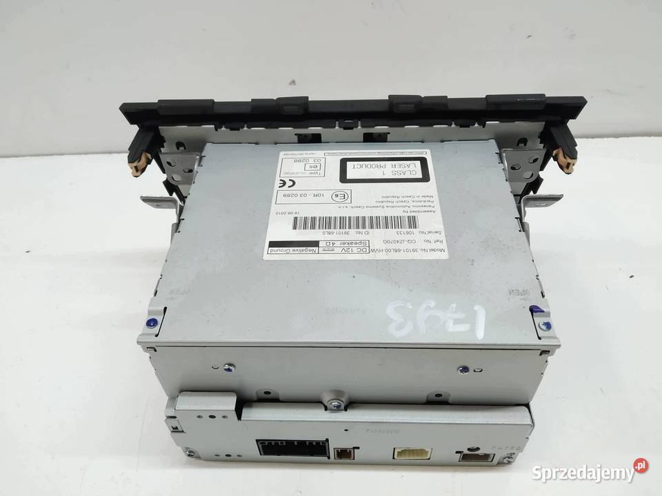 RADIO 3910168L00HVW Suzuki Swift V 20102017