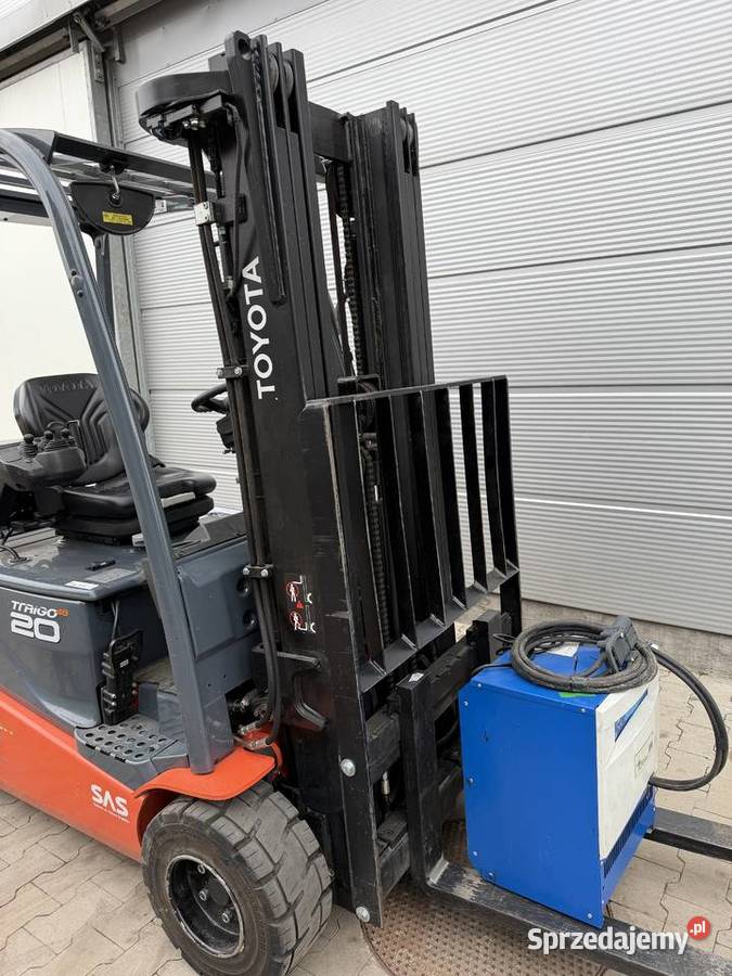 wózek elektryczny DEALERA nowa dostawa triplex łódzkie Łask sprzedam