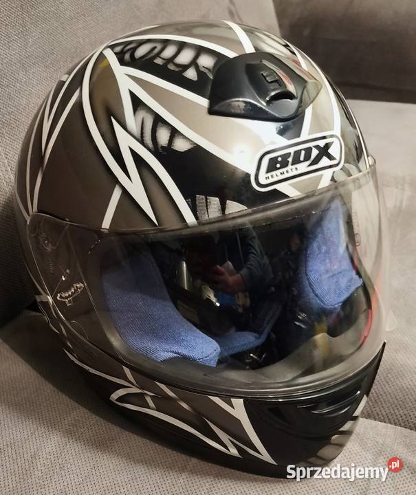 Kask Motocyklowy BOX Helmets Rozmiar M 5758 Części i akcesoria motocyklowe Wejherowo