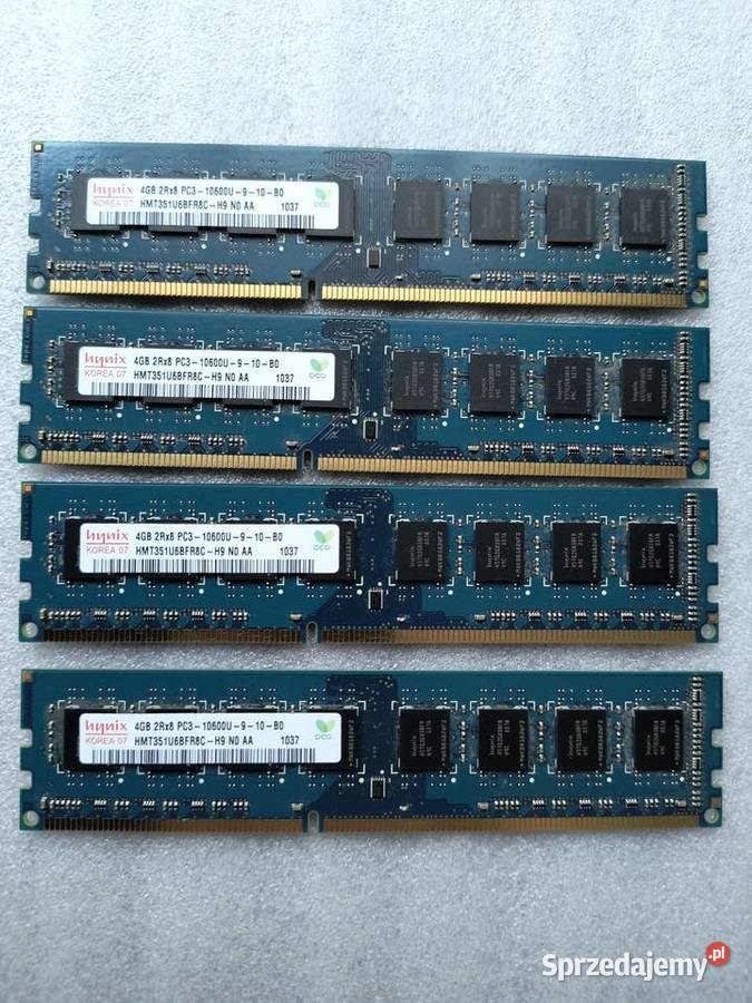 Pamięć RAM DDR3 HYNIX 4 GB 12800U MHz 11 DDR3 Katowice sprzedam