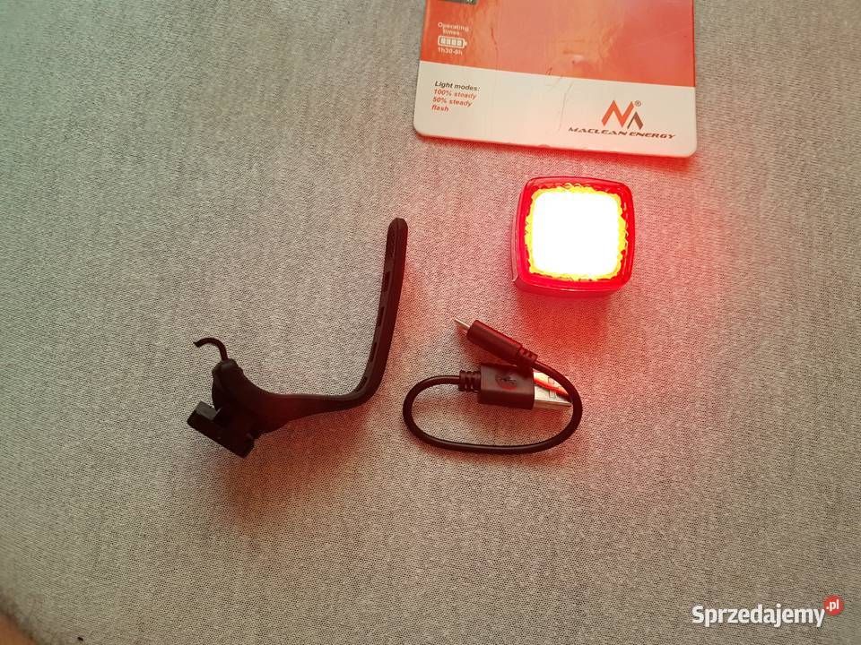 Lampka tylna z funkcją stop USB