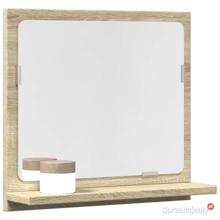 Szafka łazienkowa z lustrem dąb sonoma 40x11x37 Warszawa