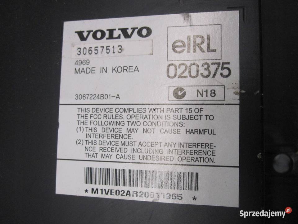 VOLVO XC90 I 03r wzmacniacz 30657513