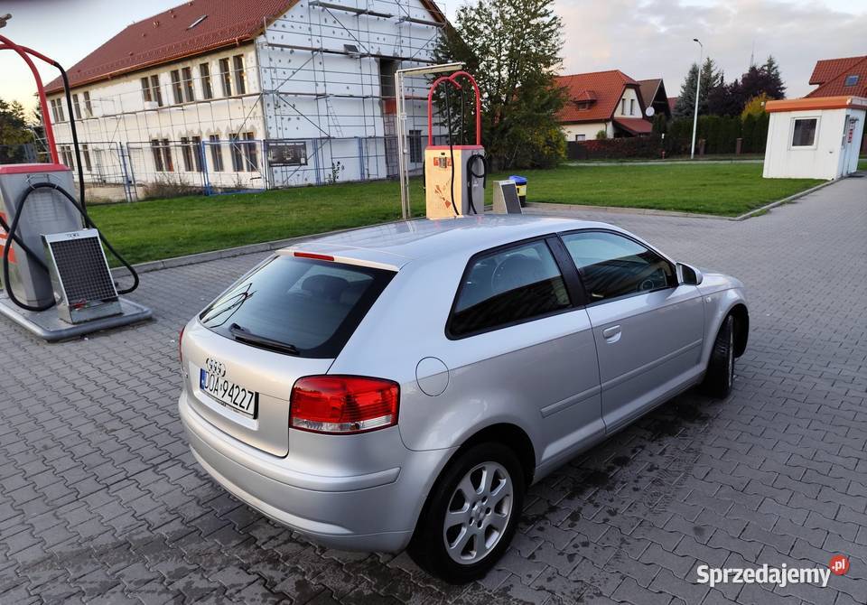 Audi A3 19 Tdi 105 3 drzwiowe srebrny metalik manualna Oława