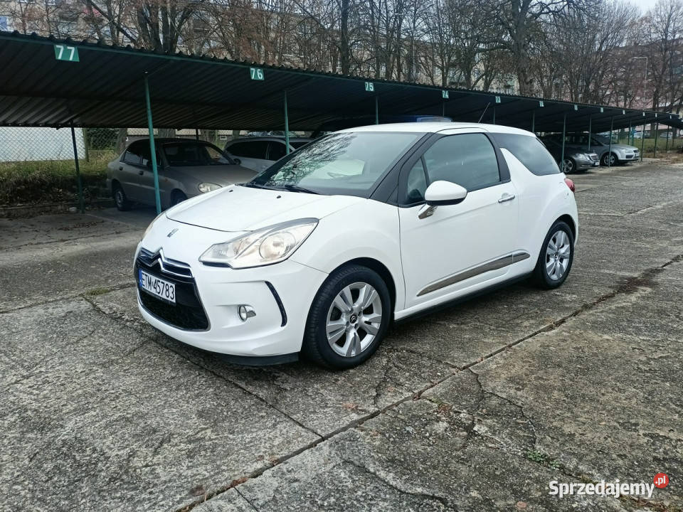 Citroen DS3 16 VTi niski przebieg 1 właściciel Tomaszów Mazowiecki