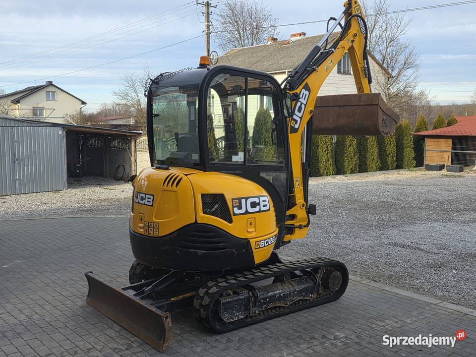 JCB 8026 mini koparka 3 łyżki szybkozłącze 1 wł Bieliny