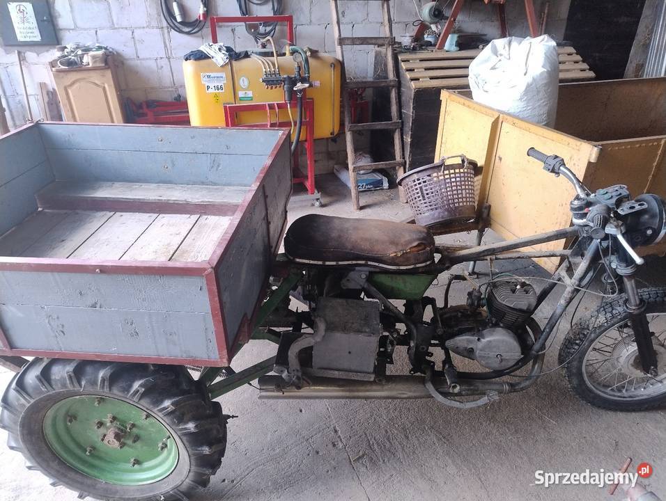 Trójkołowiec WSK 125 Jawa 350 ts trajka sprawny WSK Wola Raniżowska