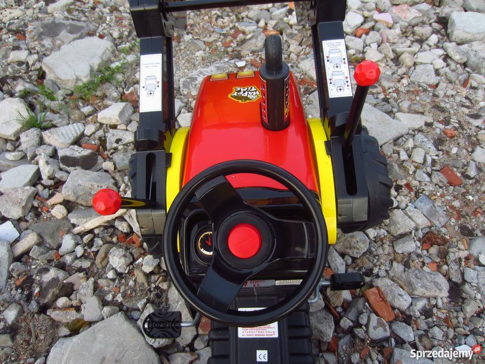 TRAKTOR NA PEDAŁY Z PŁUGIEM Szczecin