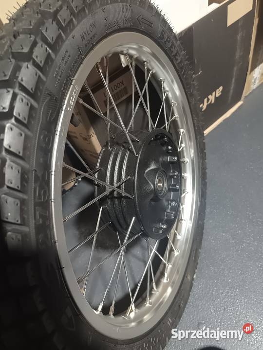 Przednie koło z oponą i dętką nowe renowacji MZ Pozostałe