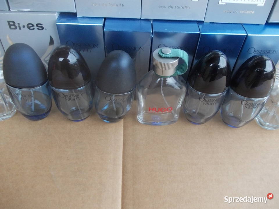 Puste flakony perfumach BiesCalvin KleinHugo wielkopolskie Bojanowo
