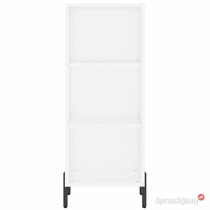 Wysoka szafka biała 345x34x180 materiał mazowieckie Warszawa